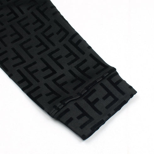 FNDI Lightweight Flock Printed Zipper
